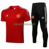 Manchester United Champions League Trainingsshirts Suit 2022-23 Rot Weiß Für Herren